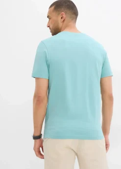 New T-Shirt aus reiner Bio-Baumwolle Herren Große Größen|Shirts & Polos