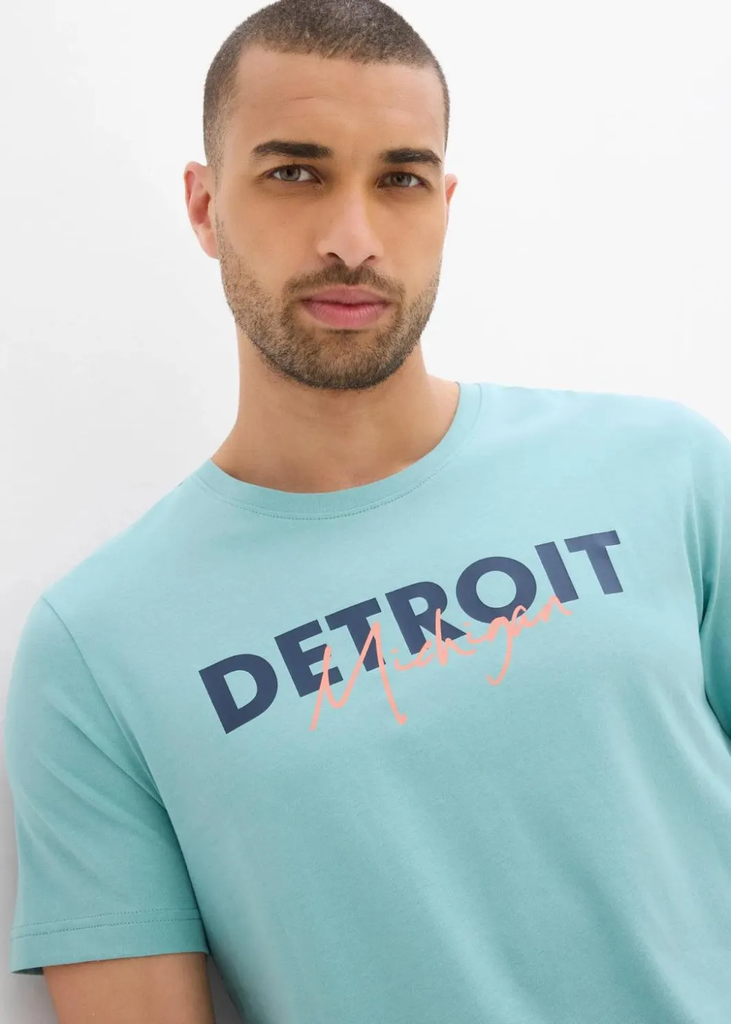 New T-Shirt aus reiner Bio-Baumwolle Herren Große Größen|Shirts & Polos