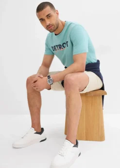 New T-Shirt aus reiner Bio-Baumwolle Herren Große Größen|Shirts & Polos