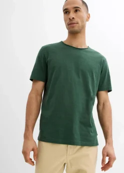 Herren bonprix Shirts & Polos|Große Größen|T-Shirt aus reiner Bio-Baumwolle
