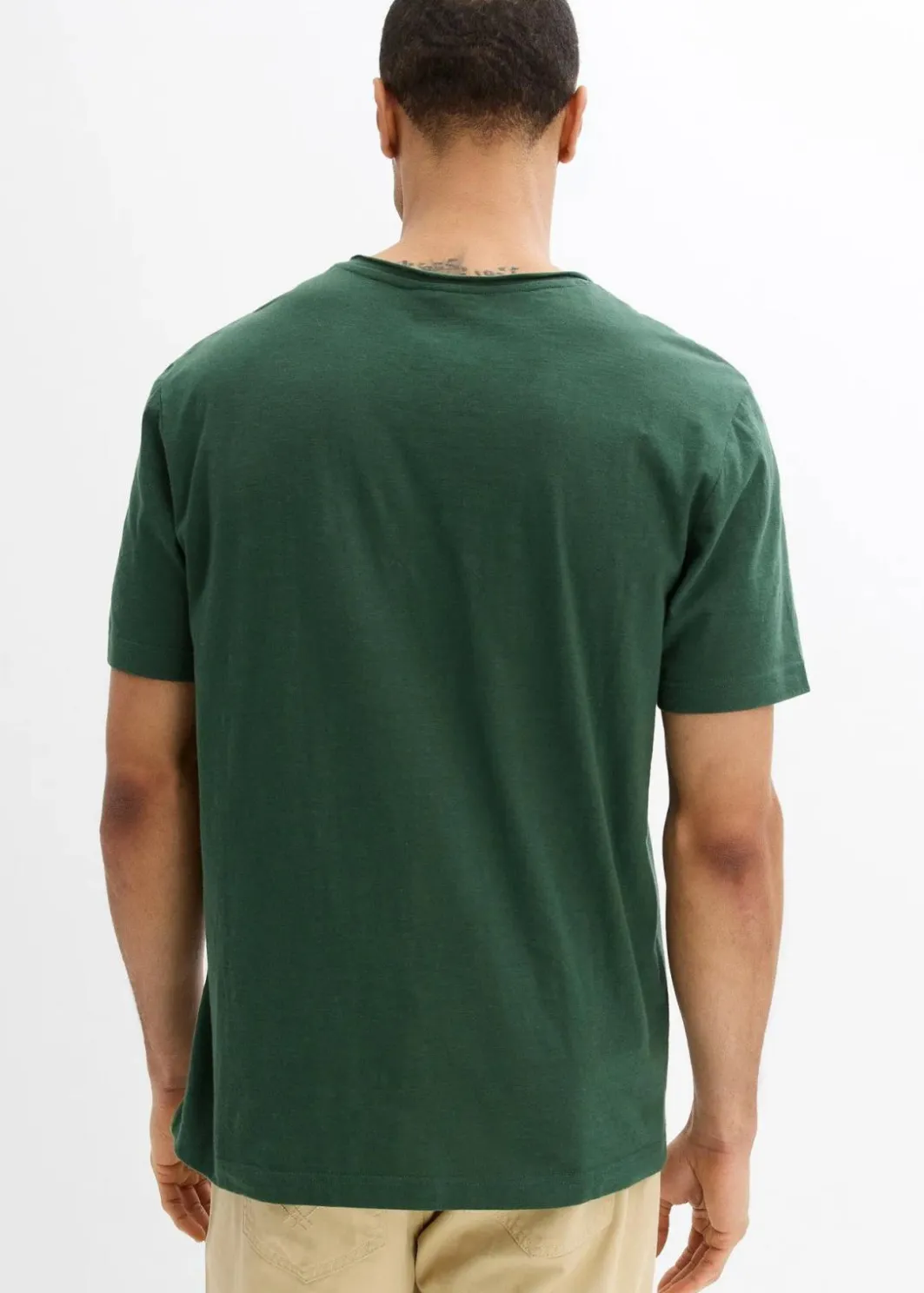 Herren bonprix Shirts & Polos|Große Größen|T-Shirt aus reiner Bio-Baumwolle