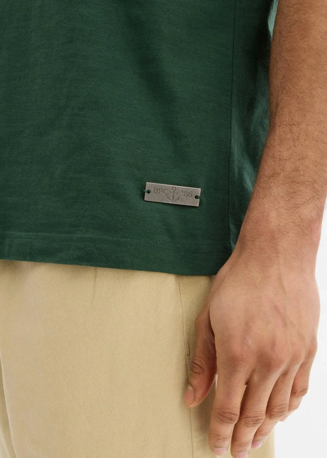 Herren bonprix Shirts & Polos|Große Größen|T-Shirt aus reiner Bio-Baumwolle
