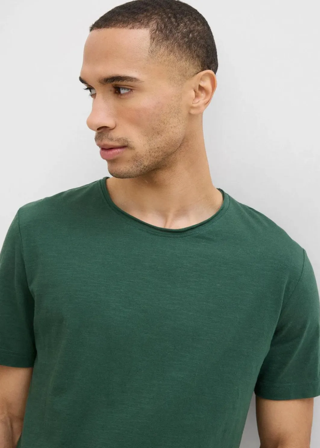 Herren bonprix Shirts & Polos|Große Größen|T-Shirt aus reiner Bio-Baumwolle