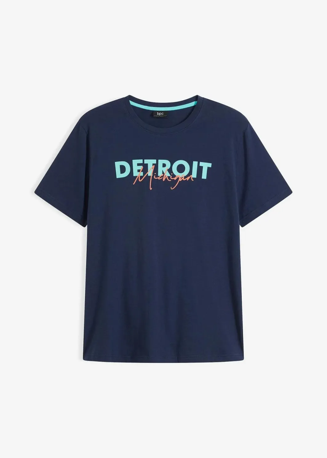 Herren bonprix Shirts & Polos|Große Größen|T-Shirt aus reiner Bio-Baumwolle