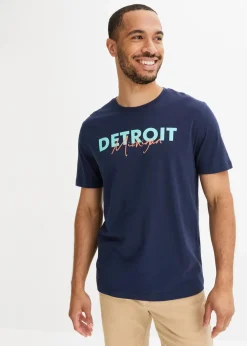 Herren bonprix Shirts & Polos|Große Größen|T-Shirt aus reiner Bio-Baumwolle