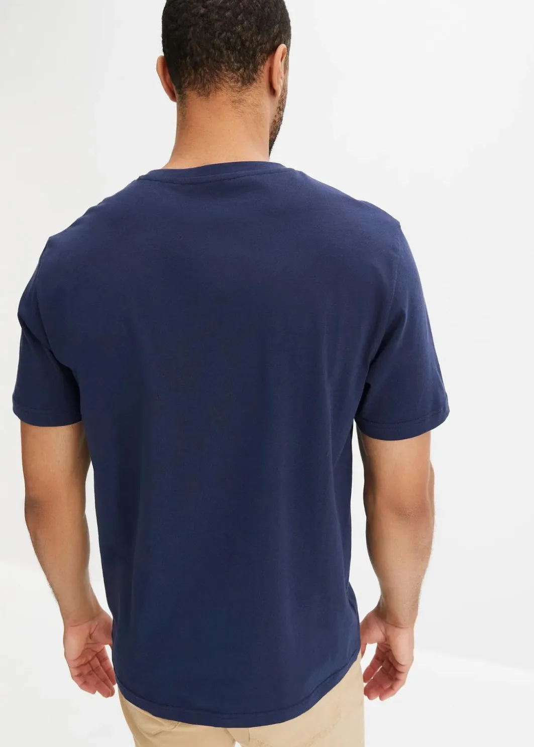 Herren bonprix Shirts & Polos|Große Größen|T-Shirt aus reiner Bio-Baumwolle
