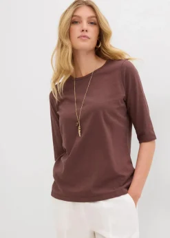 Discount T-Shirt aus reiner Bio-Baumwolle, (2er Pack) Damen Nachhaltigere Materialien|Shirts & Tops