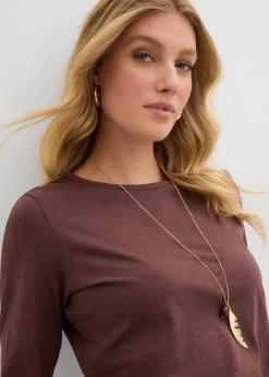Discount T-Shirt aus reiner Bio-Baumwolle, (2er Pack) Damen Nachhaltigere Materialien|Shirts & Tops
