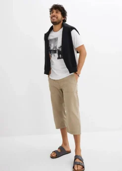 T-Shirt aus reiner Bio-Baumwolle Herren Große Größen|Shirts & Polos