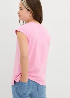 Kinder bonprix Mädchen 9-16 Jahre·Shirts & Blusen|Mädchen 2-8 Jahre·Nachhaltigere Materialien|T-Shirt aus reiner Bio-Baumwolle