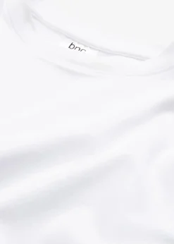 Damen bonprix Shirts & Tops|Basics|T-Shirt aus reiner schwerer Bio-Baumwolle