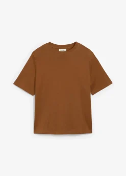 Damen bonprix Bekleidung·Röcke|Nachhaltigere Materialien|T-Shirt aus reiner schwerer Bio-Baumwolle
