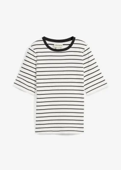 New T-Shirt aus schwerer Bio-Baumwolle Damen Bekleidung·Röcke|Basics