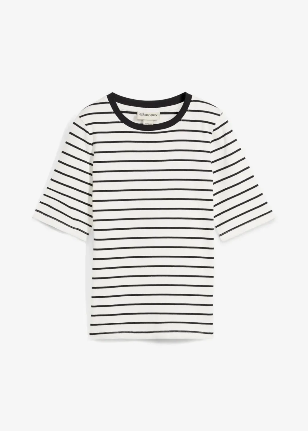 New T-Shirt aus schwerer Bio-Baumwolle Damen Bekleidung·Röcke|Basics