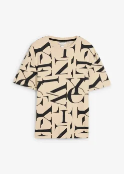 Herren bonprix Große Größen|Shirts & Polos|T-Shirt aus schwerer, reiner Bio-Baumwolle