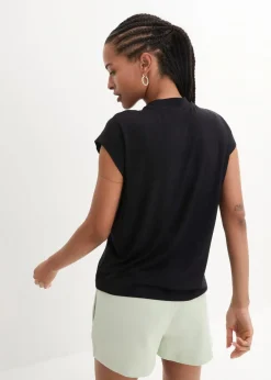 Hot T-Shirt aus softer Viskose Damen Shirts & Tops|Basics