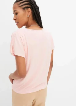 Damen bonprix Nachhaltigere Materialien|Shirts & Tops|T-Shirt aus softer Viskose