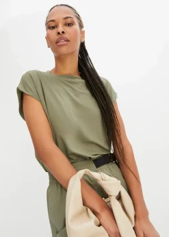 Damen bonprix Nachhaltigere Materialien|Shirts & Tops|T-Shirt aus softer Viskose