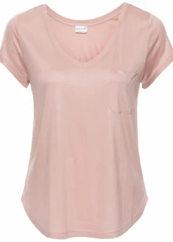 Discount T-Shirt aus softer Viskose Damen Shirts & Tops|Basics