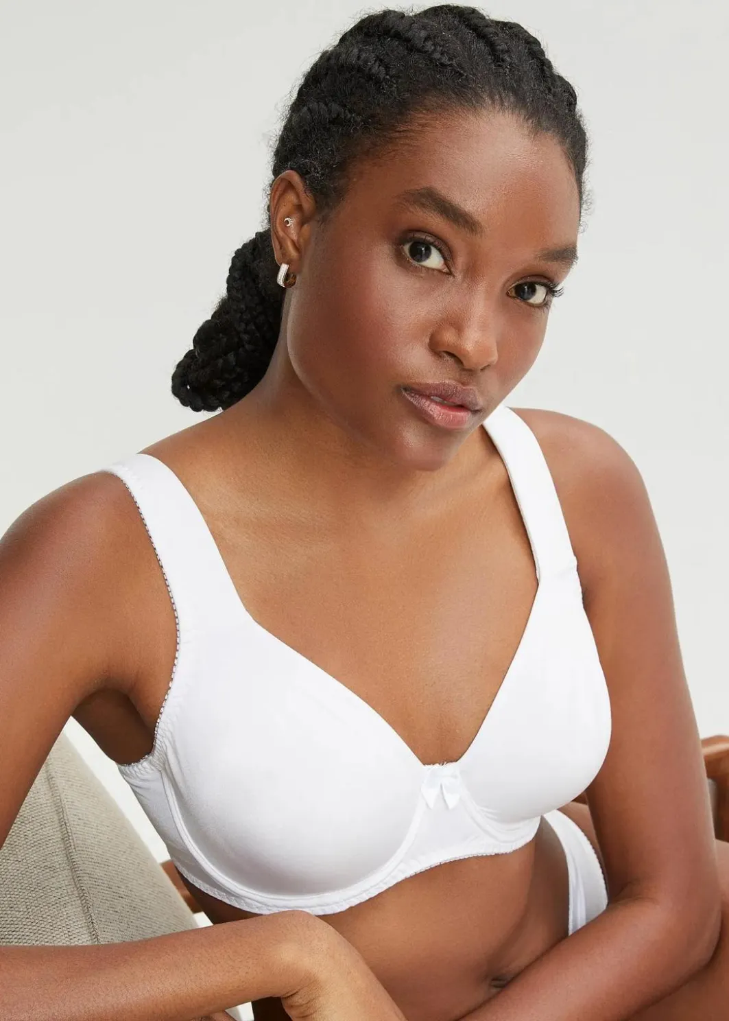 Online T-Shirt BH mit Bügel und Glanzeffekt (2er Pack) Damen Große Cups D-H|Bhs