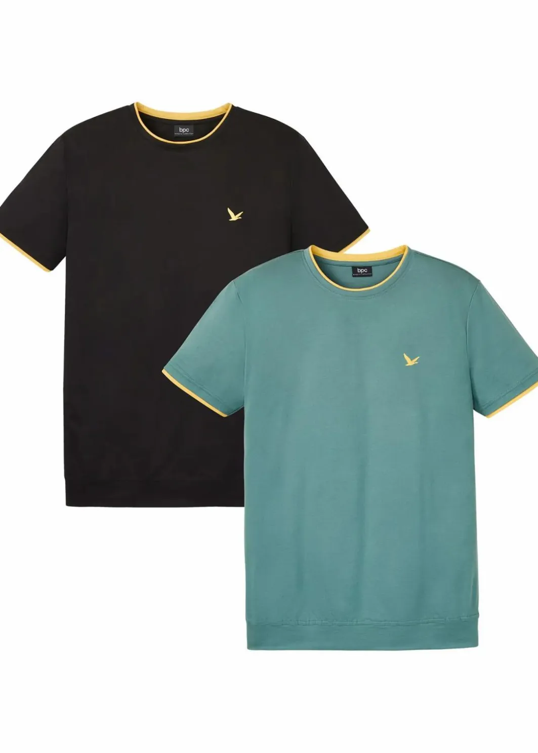 Herren bonprix Shirts & Polos|Basics|T-Shirt (2er Pack)