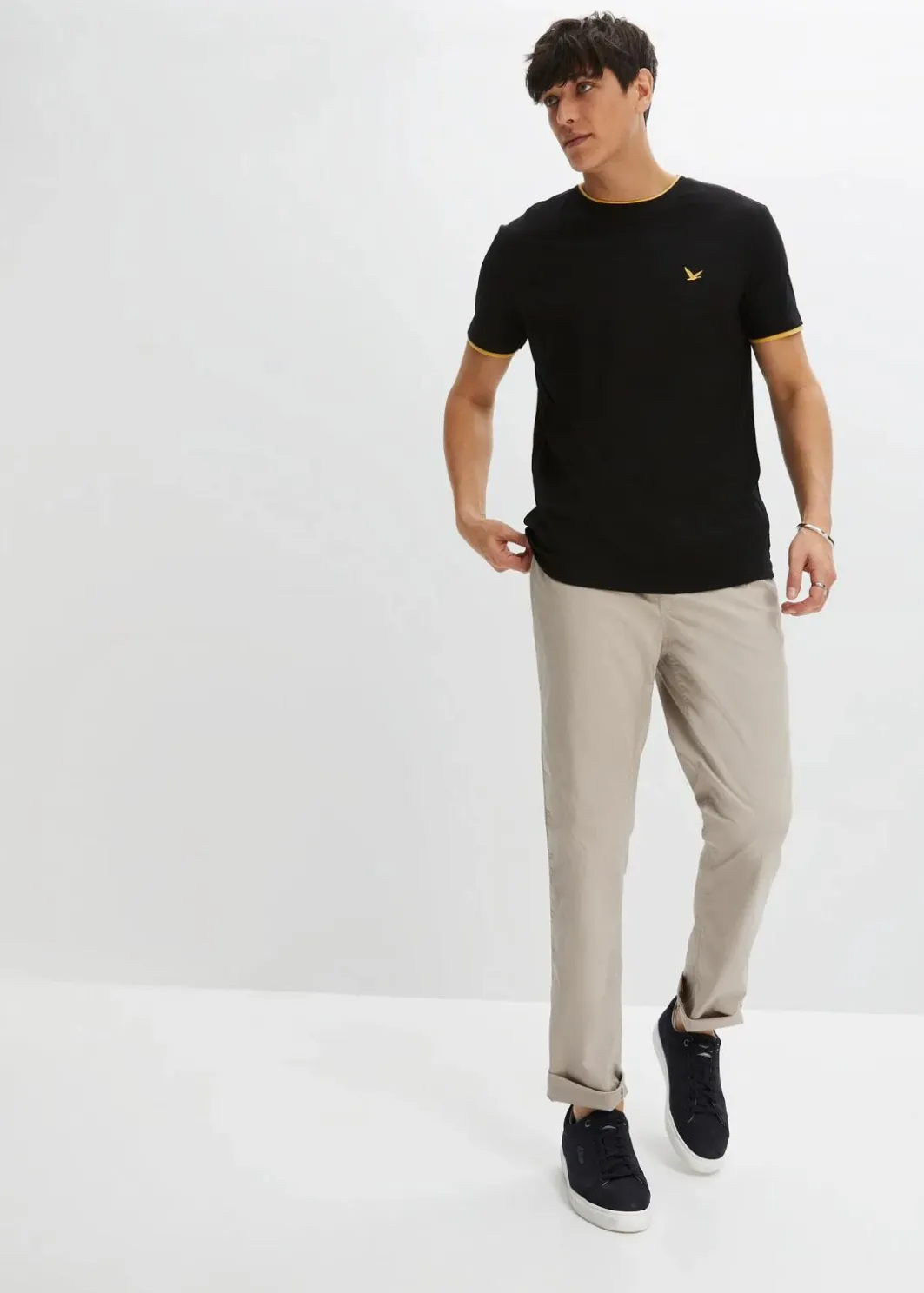 Herren bonprix Shirts & Polos|Basics|T-Shirt (2er Pack)