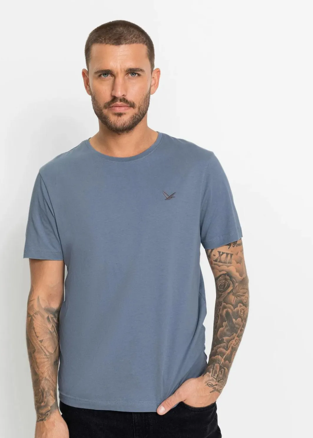 Hot T-Shirt (3er Pack) Herren Große Größen|Basics