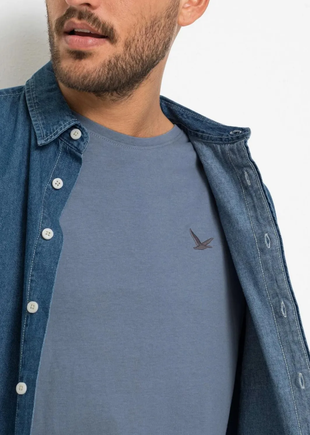 Hot T-Shirt (3er Pack) Herren Große Größen|Basics