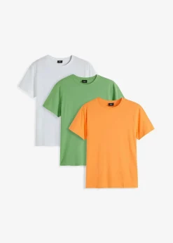 Herren bonprix Shirts & Polos|Basics|T-Shirt (3er Pack)