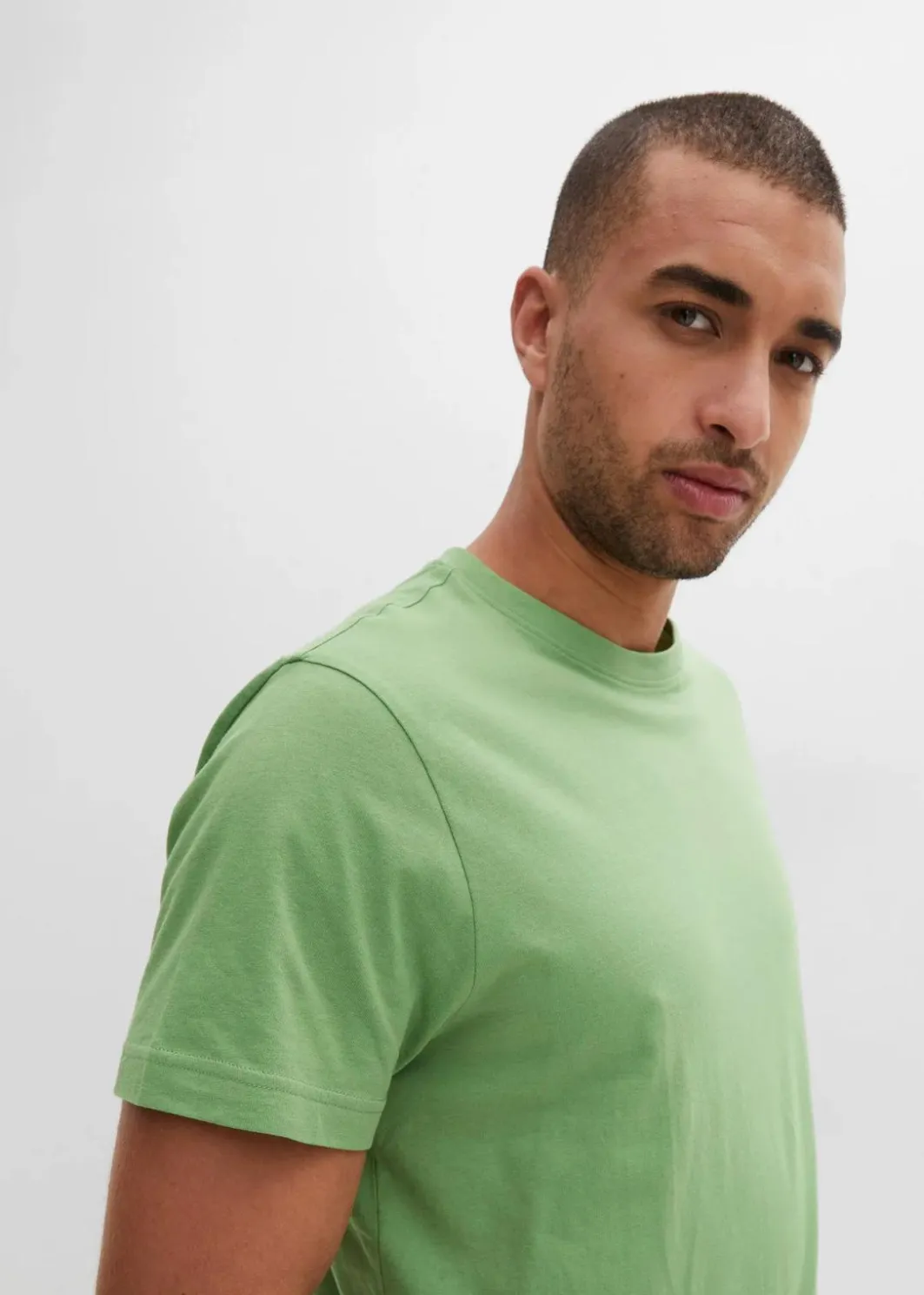 Herren bonprix Shirts & Polos|Basics|T-Shirt (3er Pack)