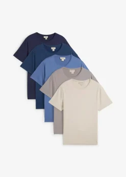 Herren bonprix Shirts & Polos|Sportbekleidung|T-Shirt (5er Pack)