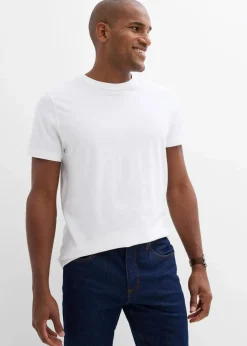 Herren bonprix Shirts & Polos|Basics|T-Shirt (3er Pack)