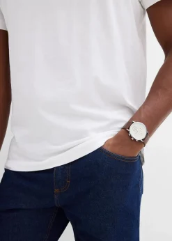 Herren bonprix Shirts & Polos|Basics|T-Shirt (3er Pack)