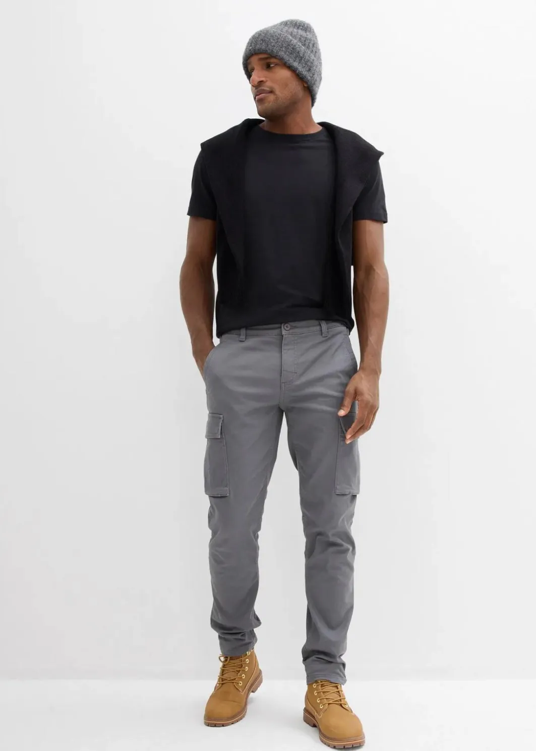 Herren bonprix Große Größen|Basics|T-Shirt (3er Pack)