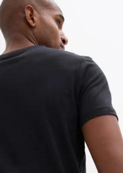Herren bonprix Große Größen|Basics|T-Shirt (3er Pack)