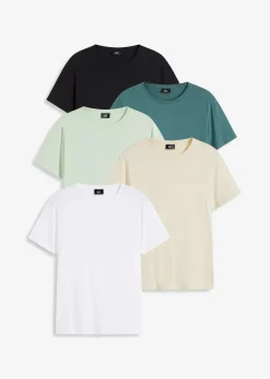 Outlet T-Shirt (5er Pack) Herren Shirts & Polos|Sportbekleidung