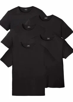 Herren bonprix Shirts & Polos|Sportbekleidung|T-Shirt (5er Pack)