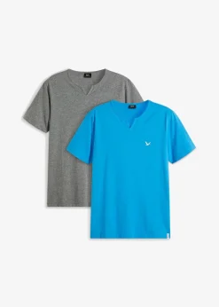 Hot T-Shirt (2er Pack) Herren Große Größen|Basics