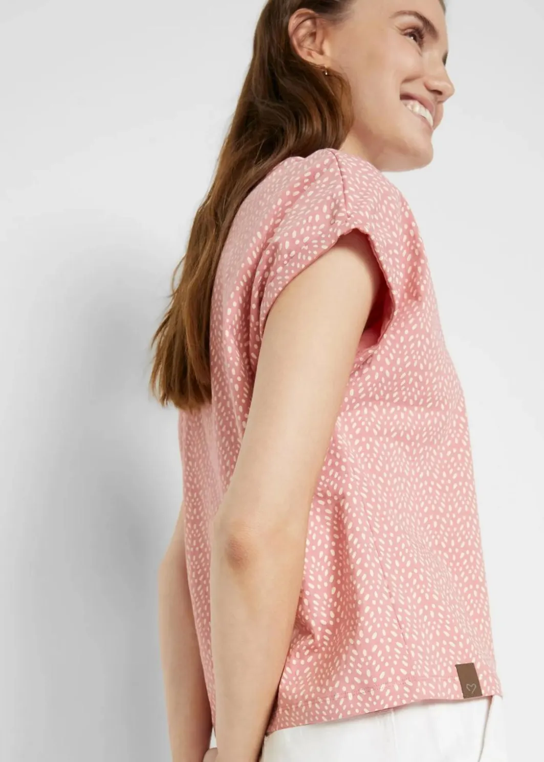 Damen bonprix Shirts & Tops|Nachhaltigere Materialien|T-Shirt (2er Pack)
