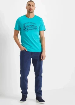 Herren bonprix Shirts & Polos|Große Größen|T-Shirt (2er Pack)