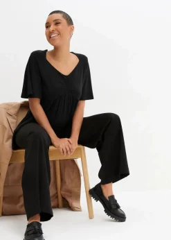 Damen bonprix Shirts & Tops|Nachhaltigere Materialien|T-Shirt in A-Linie, kurzarm