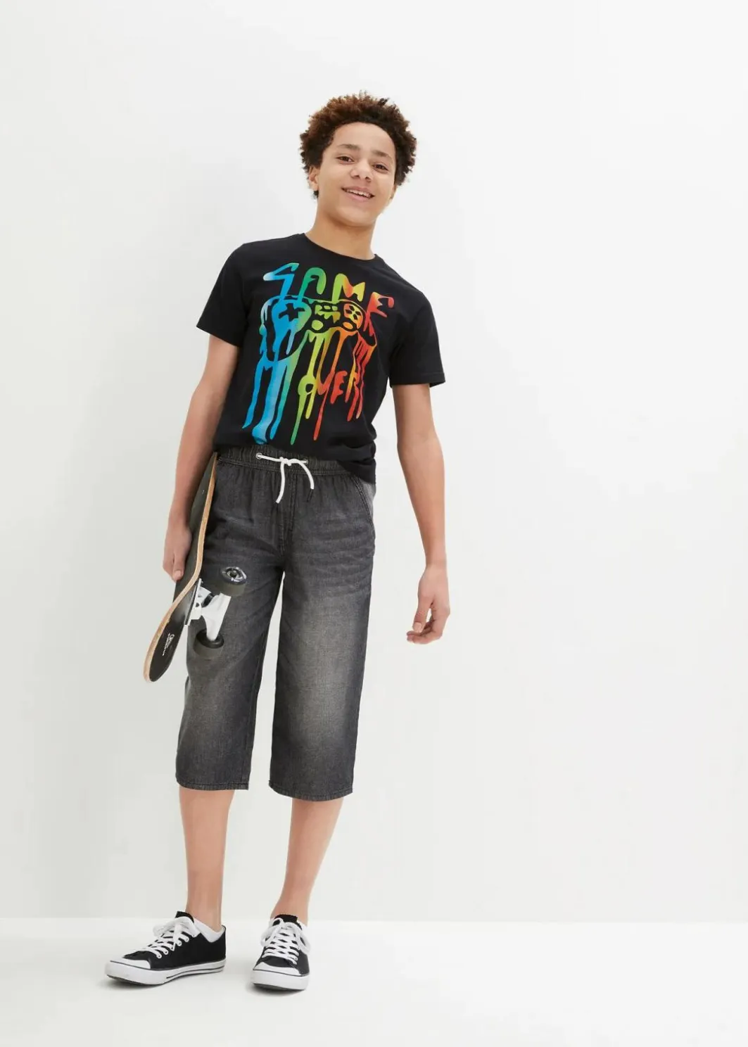 Outlet T-Shirt mit Bio-Baumwolle Kinder Jungen 9-16 Jahre·Bademode|Jungen 9-16 Jahre·Shirts