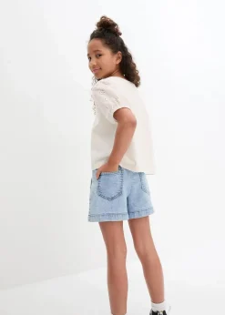 Discount T-Shirt mit Bio-Baumwolle Kinder Mädchen 9-16 Jahre·Shirts & Blusen|Mädchen 2-8 Jahre·Nachhaltigere Materialien