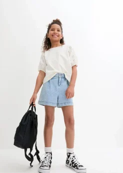 Discount T-Shirt mit Bio-Baumwolle Kinder Mädchen 9-16 Jahre·Shirts & Blusen|Mädchen 2-8 Jahre·Nachhaltigere Materialien