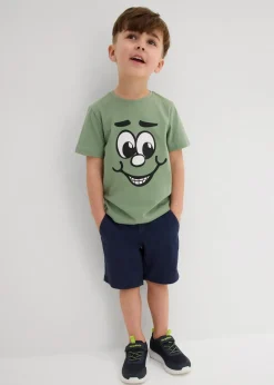 Kinder bonprix Jungen 2-8 Jahre·Shirts|Jungen 2-8 Jahre·Mehrfachpacks|T-Shirt mit Bio-Baumwolle (2er Pack)