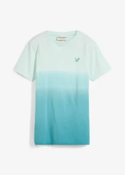 Kinder bonprix Jungen 2-8 Jahre·Nachhaltigere Materialien|Jungen 9-16 Jahre·Shirts|T-Shirt mit Farbverlauf aus reiner Bio-Baumwolle