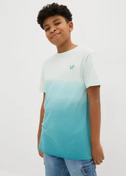 Kinder bonprix Jungen 2-8 Jahre·Nachhaltigere Materialien|Jungen 9-16 Jahre·Shirts|T-Shirt mit Farbverlauf aus reiner Bio-Baumwolle