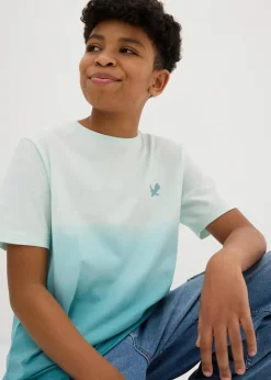Kinder bonprix Jungen 2-8 Jahre·Nachhaltigere Materialien|Jungen 9-16 Jahre·Shirts|T-Shirt mit Farbverlauf aus reiner Bio-Baumwolle