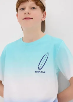 Clearance T-Shirt mit Farbverlauf aus Bio Baumwolle Kinder Jungen 9-16 Jahre·Shirts|Jungen 2-8 Jahre·Nachhaltigere Materialien