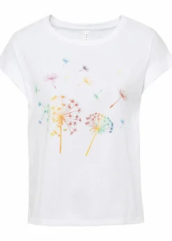 Damen bonprix Shirts & Tops|T-Shirt mit floralem Print